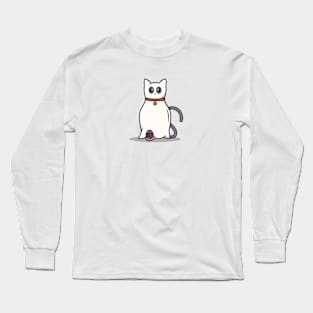 Ghost kitty Long Sleeve T-Shirt